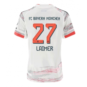 Billige Fotballdrakt Bayern Munich Konrad Laimer #27 Replika Bortedrakt Dame 2025-26 Kortermet
